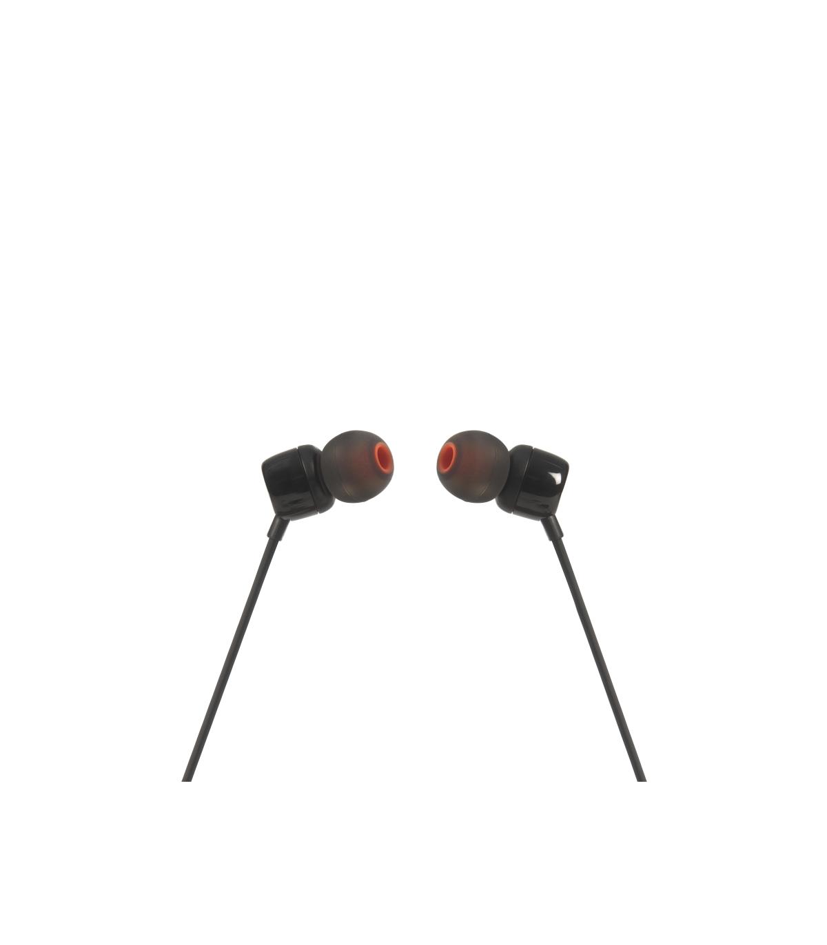 Auriculares Intrauditivos JBL Tune 110  Con Micrfono  Jack 3.5  Negros