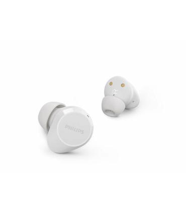 Auriculares Bluetooth Philips TAT1209 Con Estuche De Carga  Autonoma 6h  Blancos