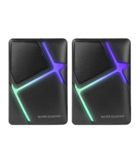 Mars Gaming Altavoces MS-H RGB Negro