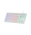 Mars Gaming Teclado MK023 TKL FRGB Blanco