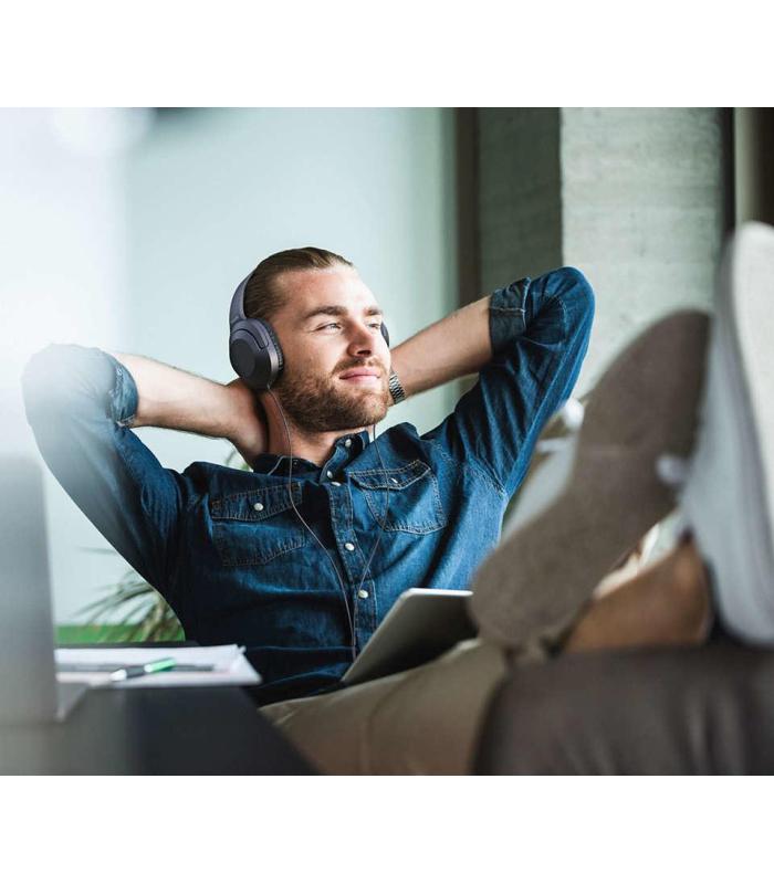 Auriculares Philips TAH2005  Jack 3.5  Negros