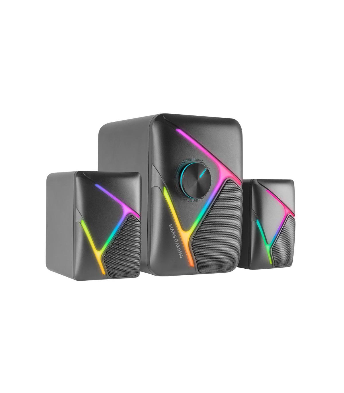 Altavoces Mars Gaming MS-H21  35W  2.1  Negros
