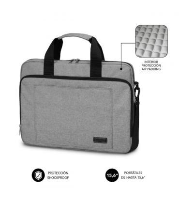 SUBBLIM Maletn Ordenador Air Padding Laptop bag 15,6\" Grey
