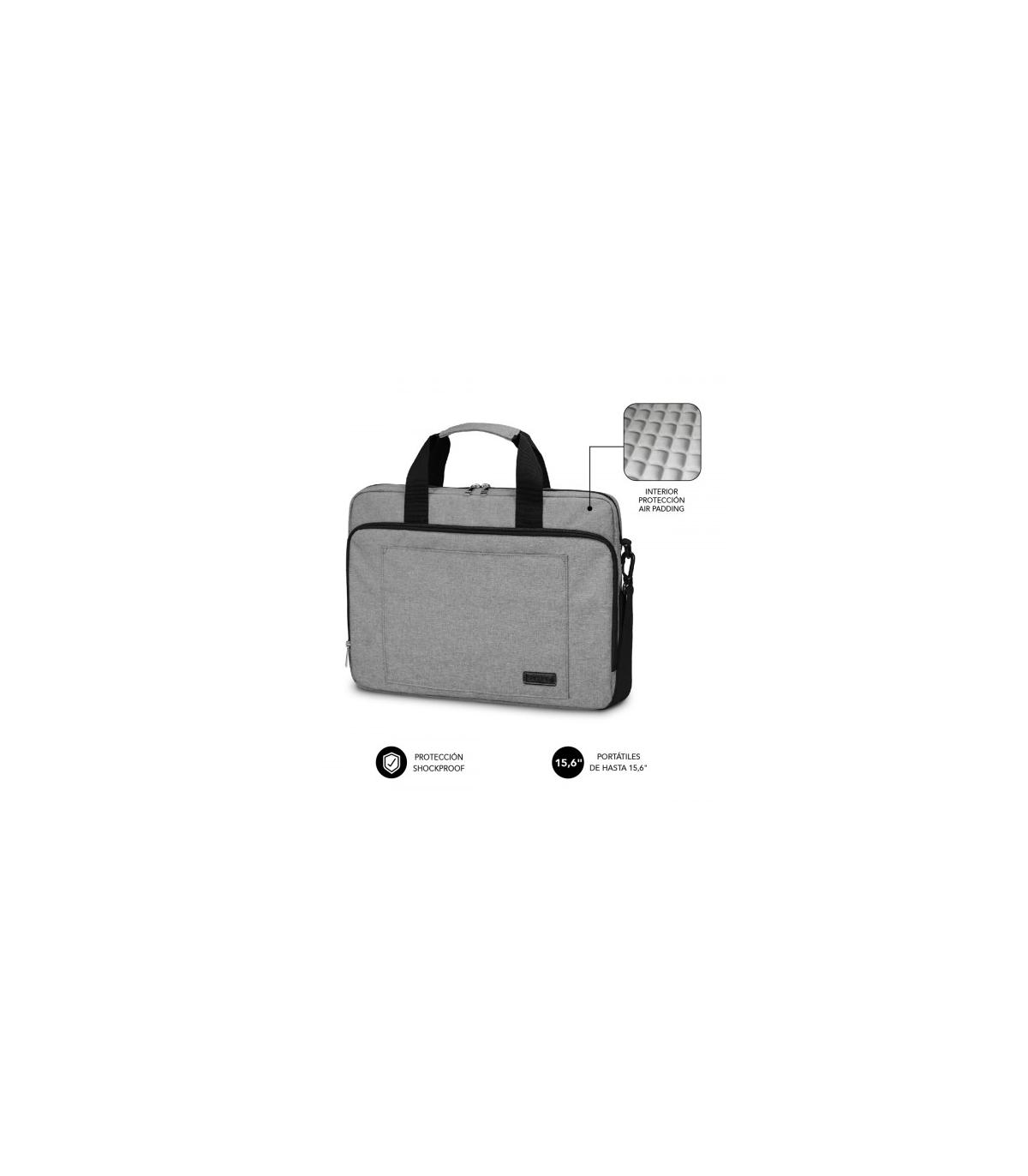 SUBBLIM Maletn Ordenador Air Padding Laptop bag 15,6\" Grey