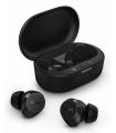 Auriculares Bluetooth Philips TAT1209 Con Estuche De Carga  Autonoma 6h  Negros