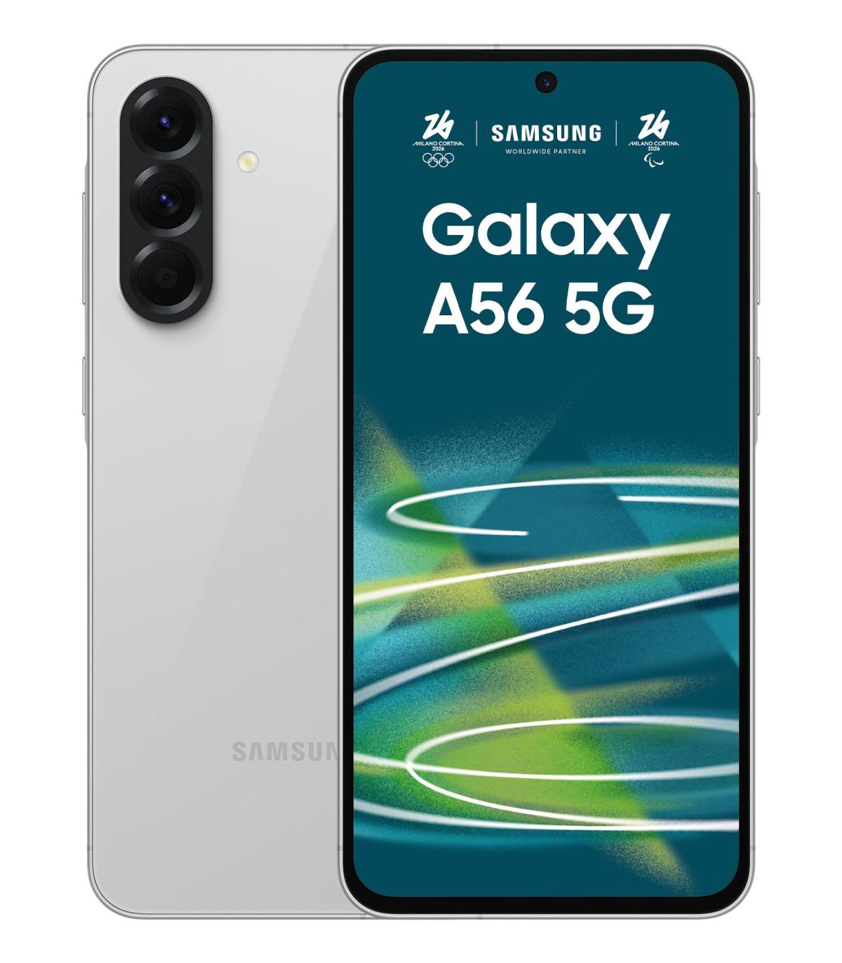 Smartphone Samsung Galaxy A56 8GB  128GB  6.7'  5G  Gris Claro