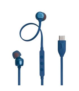 Auriculares Intrauditivos JBL Tune 310C  Con Micrfono  Azules