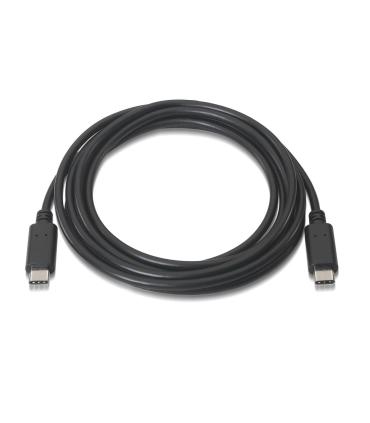 CABLE USB 2.0 AISENS 3A TIPO USB-C M-USB-C M NEGRO 0.5M