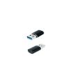 Nanocable Adaptador USB-A 3.1 A USB-C, USB-A M-USB-C H, Negro