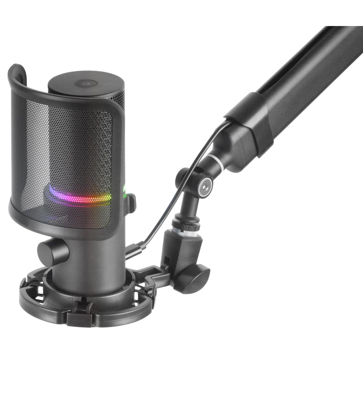 Micrfono Mars Gaming MMIC-XT  USB 2.0  Negro