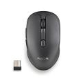 RATON NGS INALAMBRICO ERGONOMICO EVO RUST BLACK RECARGABLE NEGRO USB