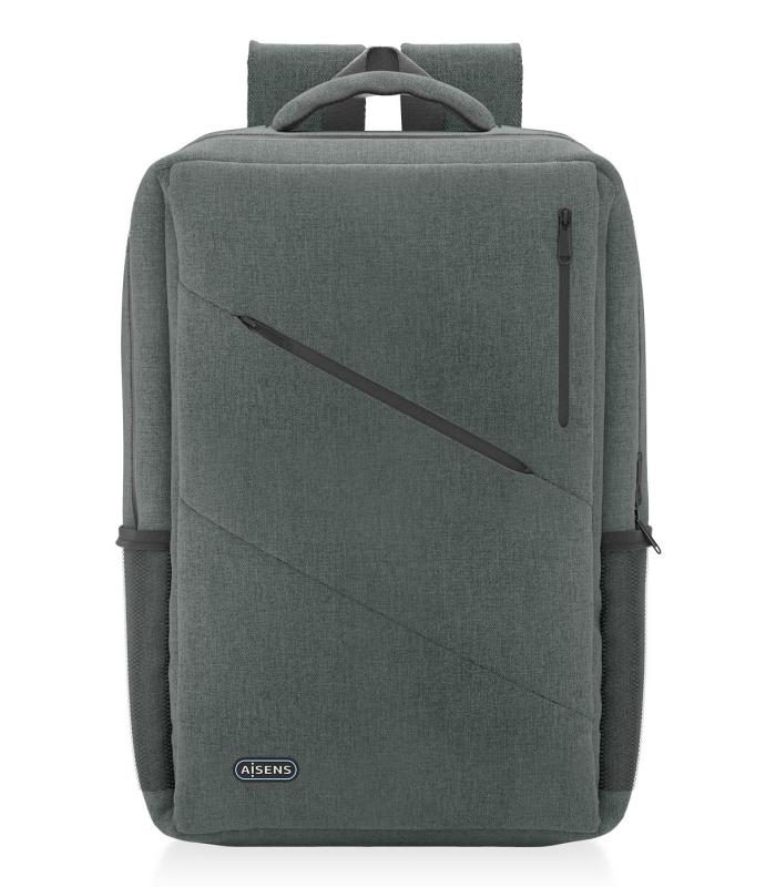 MOCHILA AISENS URBANA Y DE OFICINA PARA PORTATIL 15,6" GRIS