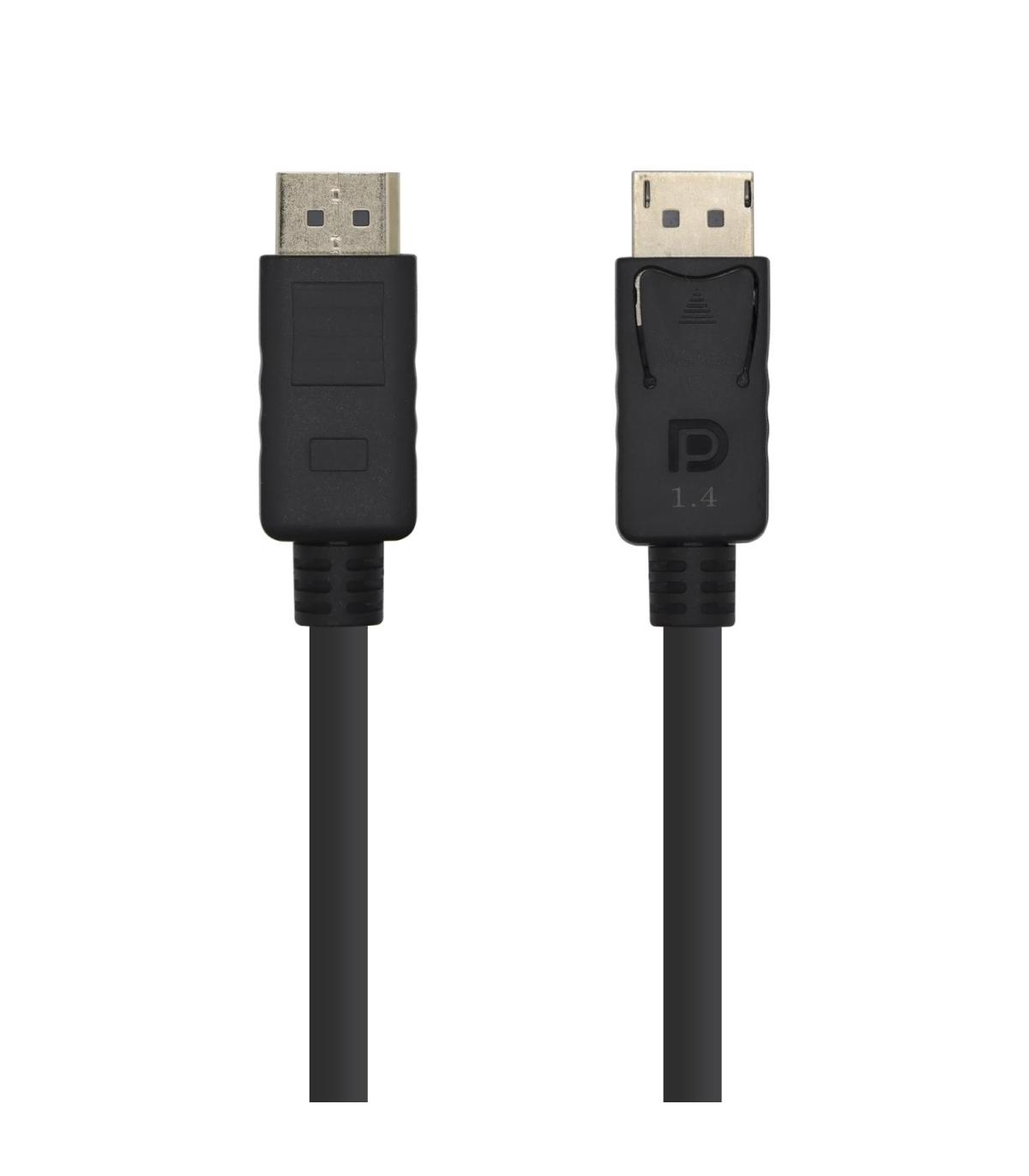 CABLE DISPLAYPORT AISENS V1.4 8K60HZ M M NEGRO 3.0M