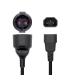 CABLE ALIMENTACION 16A C14M A CEE7H 25CM AISENS A132-0467