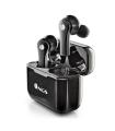Auriculares Bluetooth NGS Rtica Bloom Con Estuche De Carga  Autonoma 6h  Negros