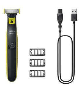 Cortabarbas Philips Oneblade QP2724 10  Con Batera  3 Accesorios
