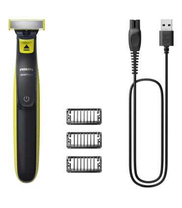 Cortabarbas Philips Oneblade QP2724 10  Con Batera  3 Accesorios