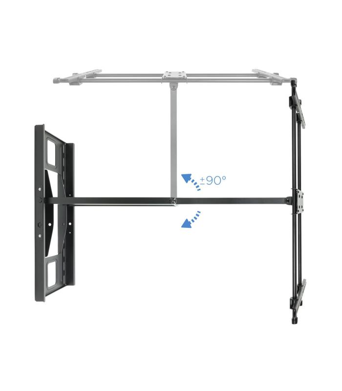Soporte De Pared Orientable   Inclinable TooQ LP4380XL-B Para TV De 43-80'  Hasta 50kg