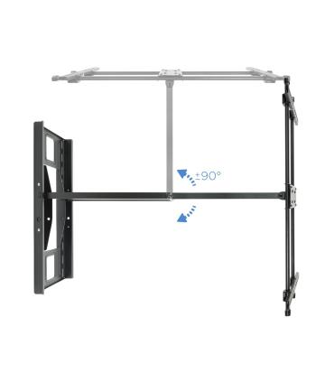Soporte De Pared Orientable   Inclinable TooQ LP4380XL-B Para TV De 43-80'  Hasta 50kg