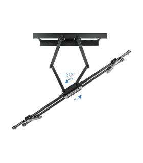 Soporte De Pared Giratorio  Inclinable  Nivelable TooQ LP3790TN-B Para TV De 43-90'  Hasta 75kg