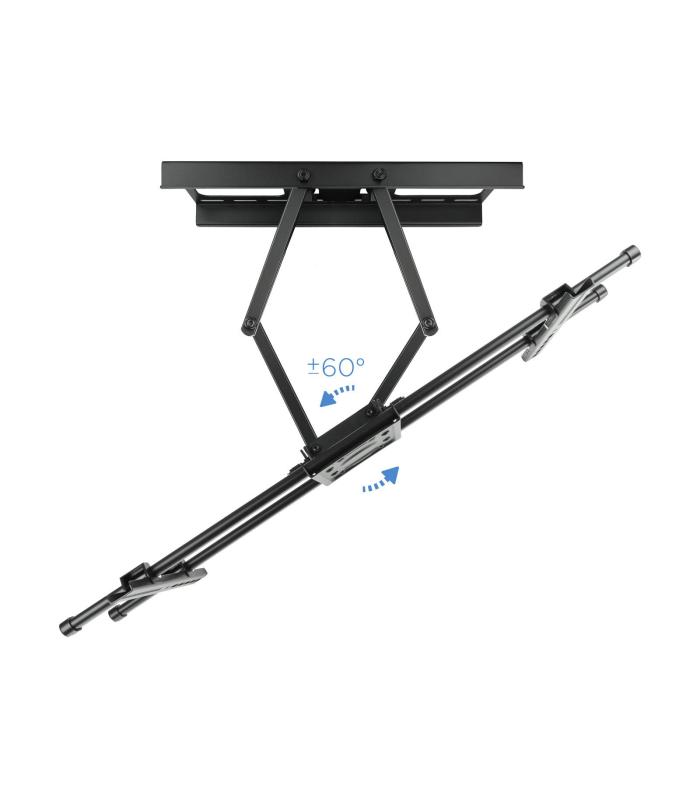 Soporte De Pared Giratorio  Inclinable  Nivelable TooQ LP3790TN-B Para TV De 43-90'  Hasta 75kg