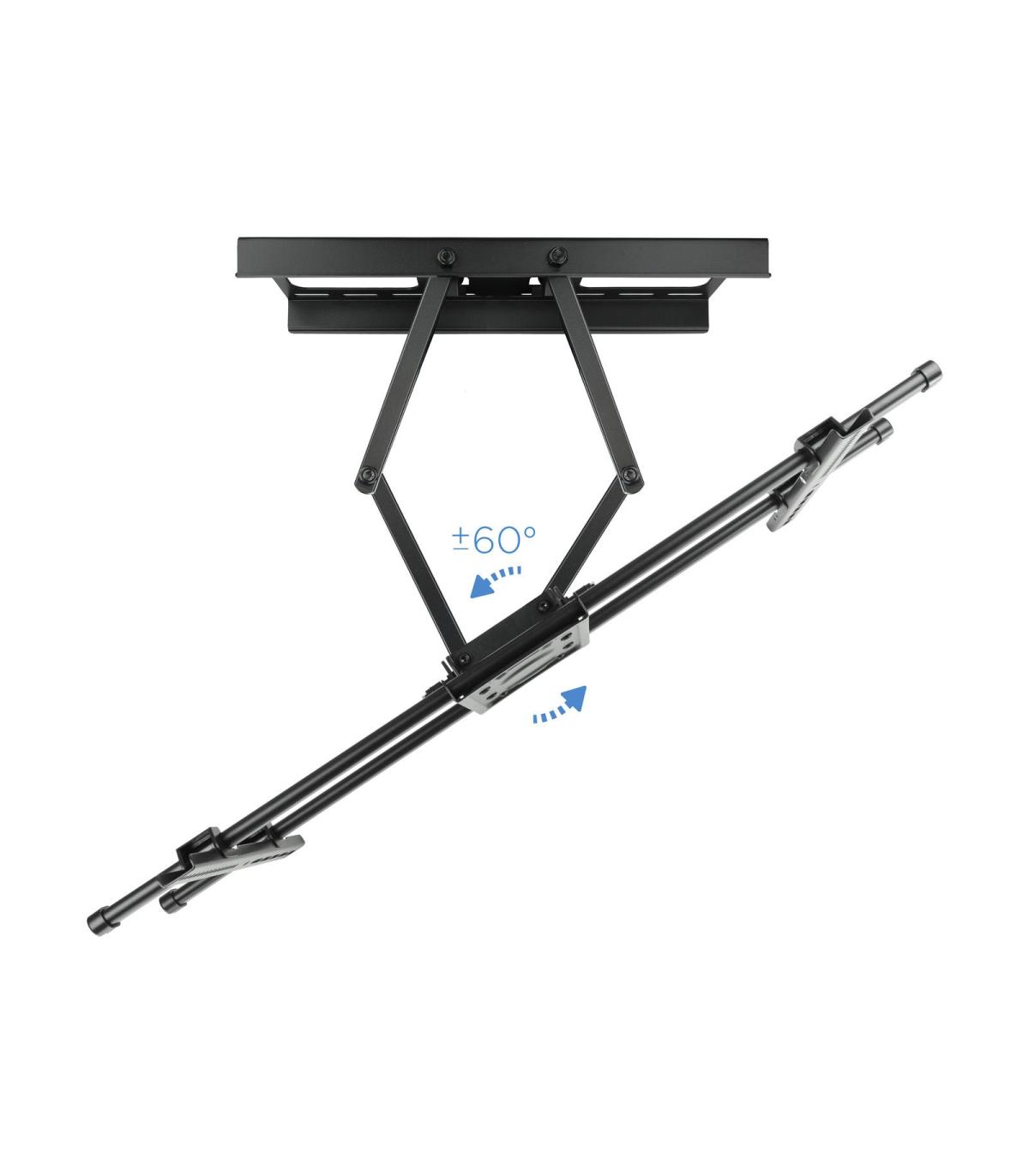 Soporte De Pared Giratorio  Inclinable  Nivelable TooQ LP3790TN-B Para TV De 43-90'  Hasta 75kg