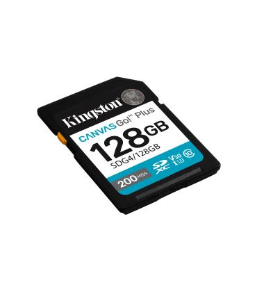Kingston Technology 128GB SDXC Canvas Go Plus Gen4 200MB s C10 UHS-I U3 V30