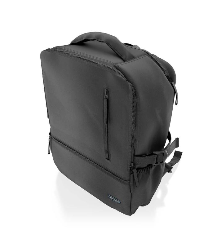 Mochila Aisens ASBG-BP086-BK Para Porttiles Hasta 15.6'  Impermeable  Negro