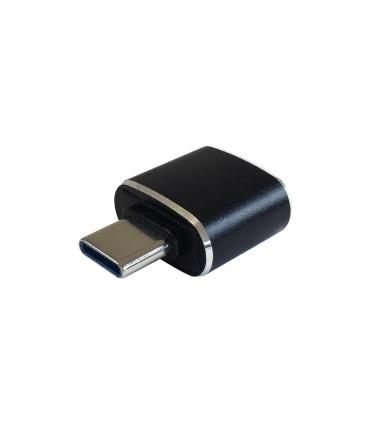 Adaptador USB 3.0 Tipo-C Aisens A108-0369  USB Tipo-C Macho - USB Hembra