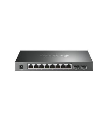 TP-LINK TL-SG2210P Switch Gestionado L2 L4 Gigabit Ethernet (10 100 1000) Energa Sobre Ethernet (PoE) Negro