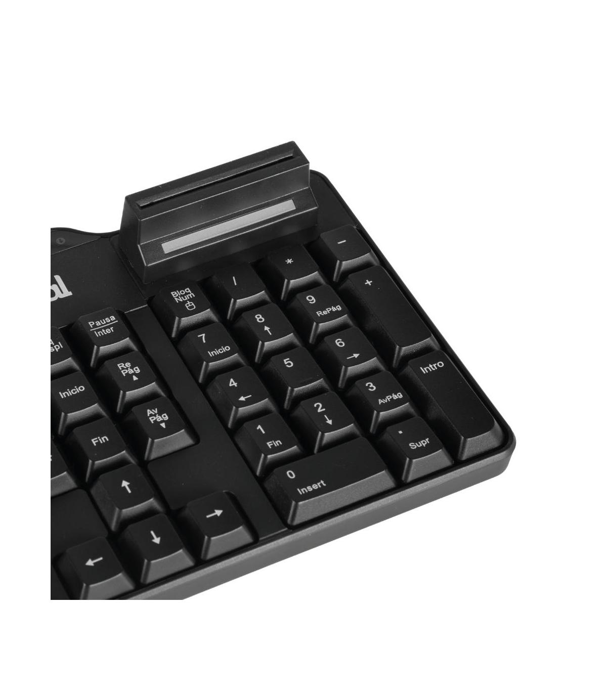 Iggual Teclado Con Lector DNI CK-ID-DNI SMARTcard