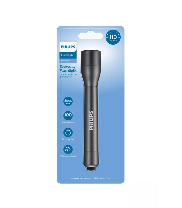 Linterna Philips SFL4002T 10  2 Pilas *AA