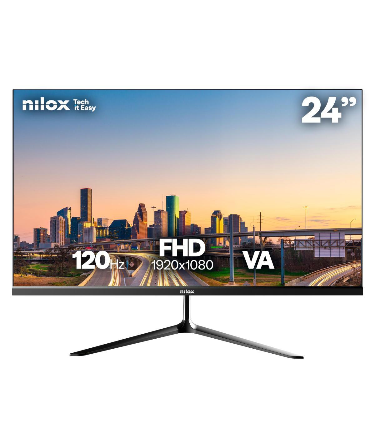 NILOX NXM24FHD1203 Monitor 24" VA 120Hz HDMI VGA