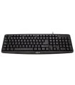 Iggual Teclado Estndar CK-BASIC-105T Negro