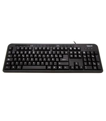 Iggual Teclado Multimedia CK-BASIC-120T Negro