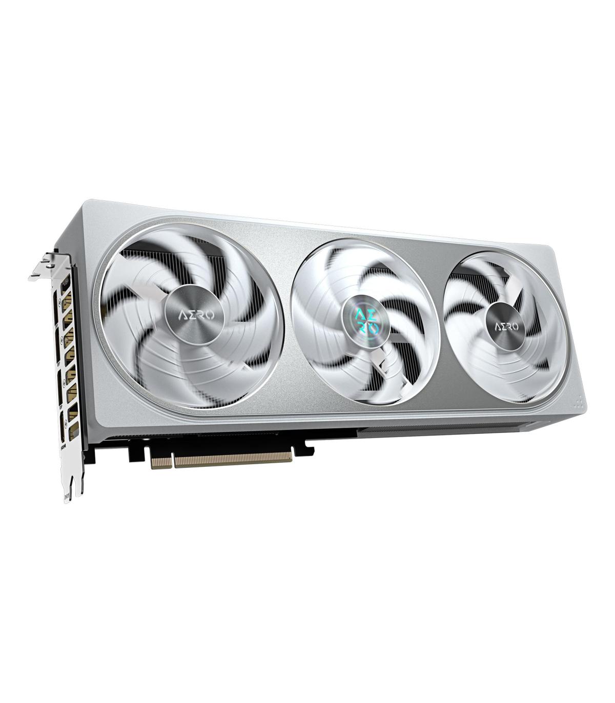 GIGABYTE GeForce RTX 5070 AERO OC 12G Tarjeta Grfica - 12GB GDDR7, 192 Bits, PCI-E 5.0, XXXX MHz Core Clock, 3 X DP 2.1a, 1 X HD