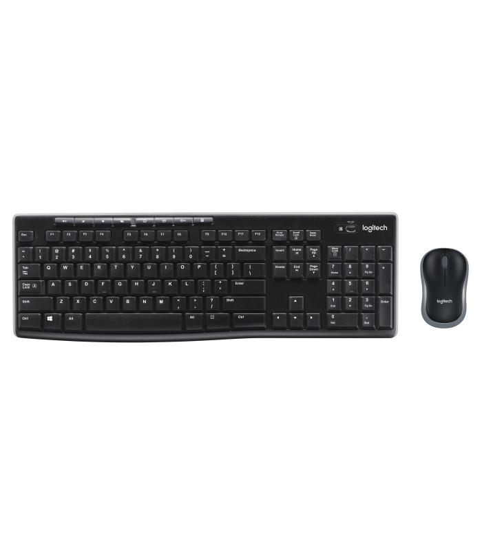 COMBO TECLADO RATON LOGITECH MK270 RF INALAMBRICO NEGRO