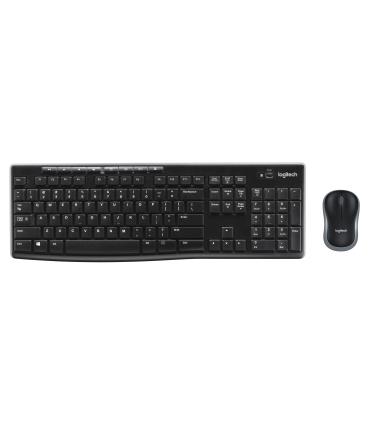 COMBO TECLADO RATON LOGITECH MK270 RF INALAMBRICO NEGRO