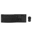 COMBO TECLADO RATON LOGITECH MK270 RF INALAMBRICO NEGRO