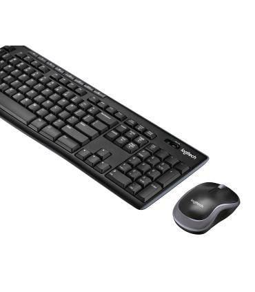 COMBO TECLADO RATON LOGITECH MK270 RF INALAMBRICO NEGRO