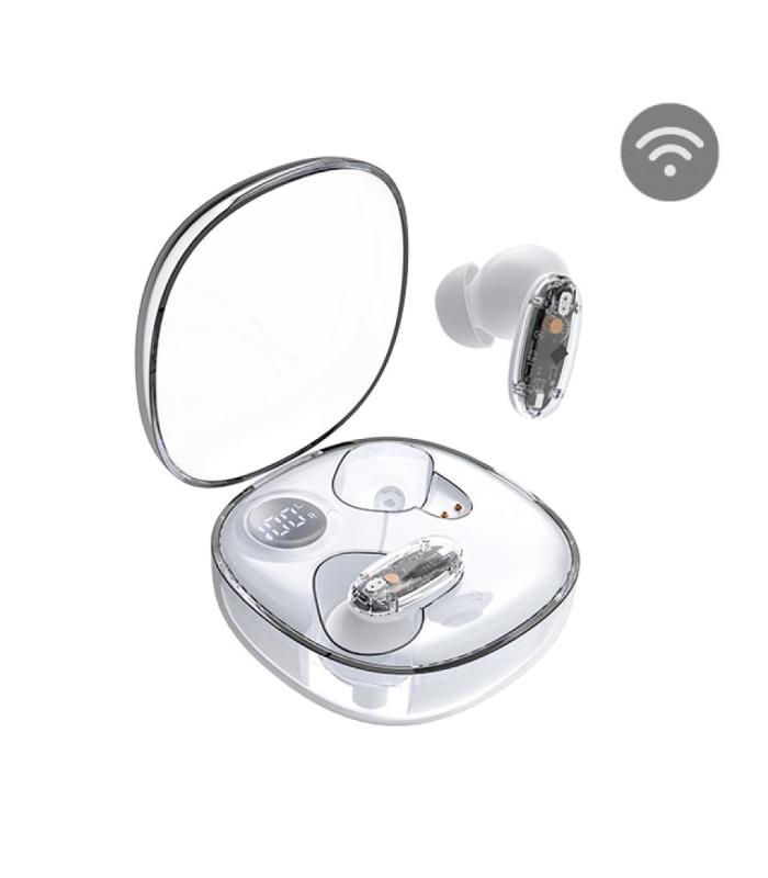 Auriculares Bluetooth Mars Gaming MHIB2 Con Estuche De Carga  Autonoma 7h  Blancos