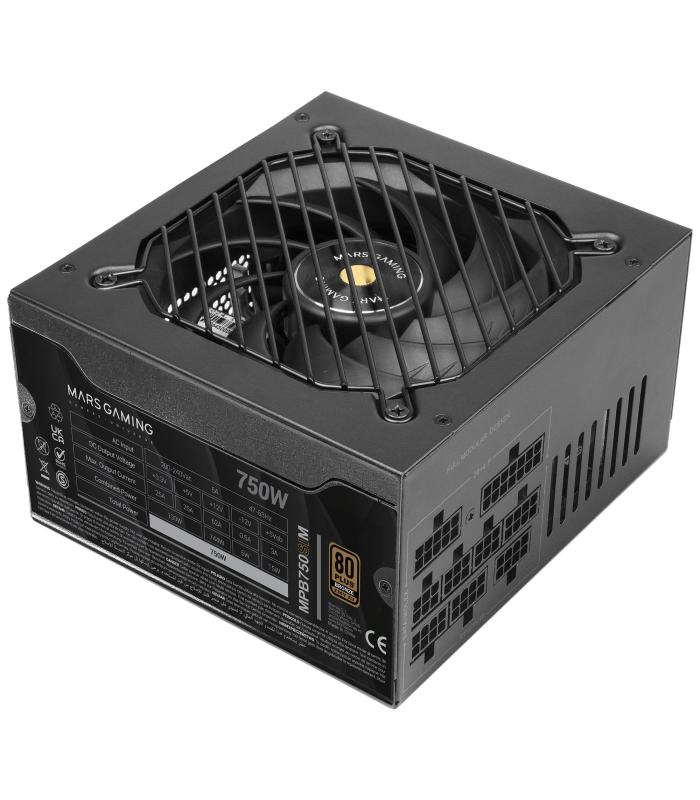Fuente De Alimentacin Mars Gaming MPB750SIM  750W  Ventilador 14cm  80 Plus Bronze