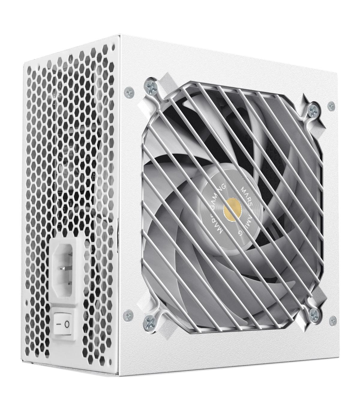 Fuente De Alimentacin Mars Gaming MPB850SIM  850W  Ventilador 14cm  80 Plus Bronze  Blanca