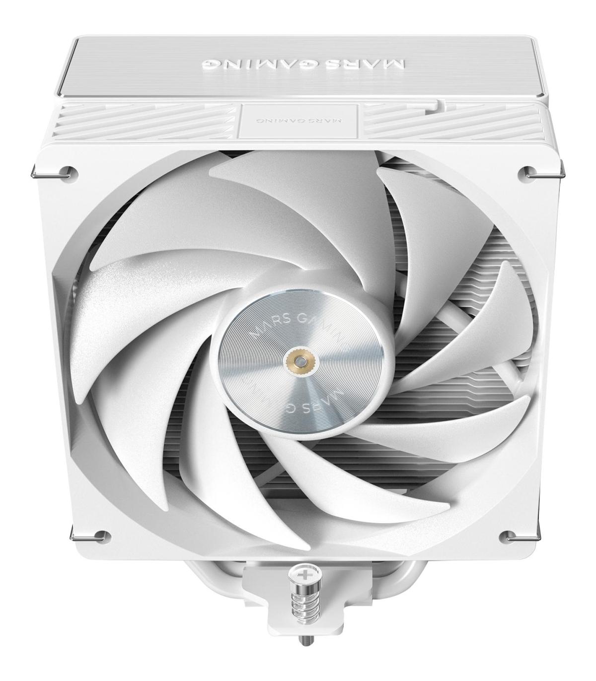 Ventilador Con Disipador Mars Gaming MCPU-X5  12cm  Blanco