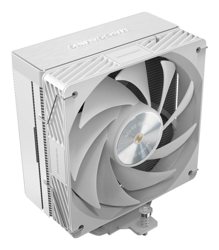 Ventilador Con Disipador Mars Gaming MCPU-X5  12cm  Blanco