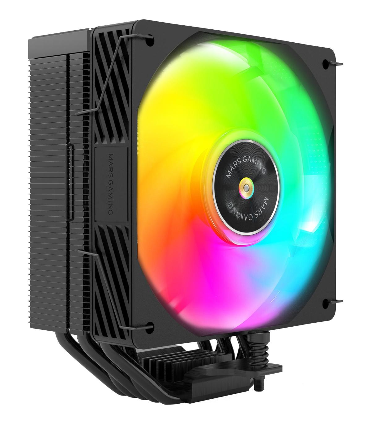 Ventilador Con Disipador Mars Gaming MCPU-X5ARGB  12cm