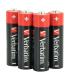 PILAS ALCALINAS VERBATIM LR06 AA 1.5V - PACK 4