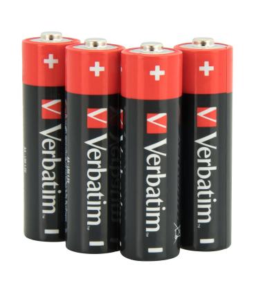 PILAS ALCALINAS VERBATIM LR06 AA 1.5V - PACK 4