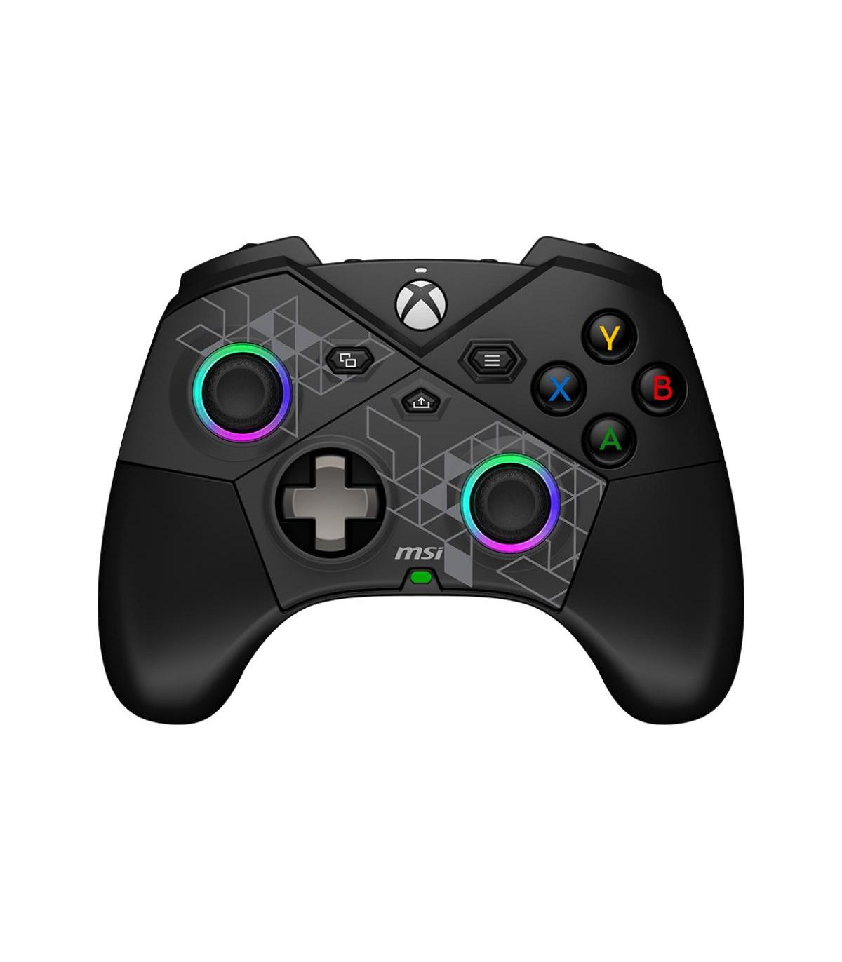 MSI FORCE PRO W CONTROLLER Negro USB 2.0 Gamepad Analgico Digital Android, PC, Xbox One S, Xbox One X, Xbox Series S, Xbox Serie