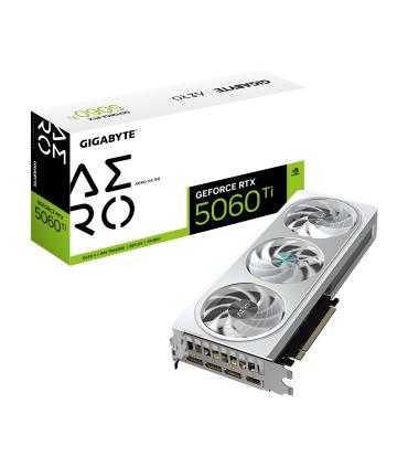 TARJETA GRAFICA GIGABYTE RTX 5060 TI AERO OC 8GB GDDR7 NEGRO